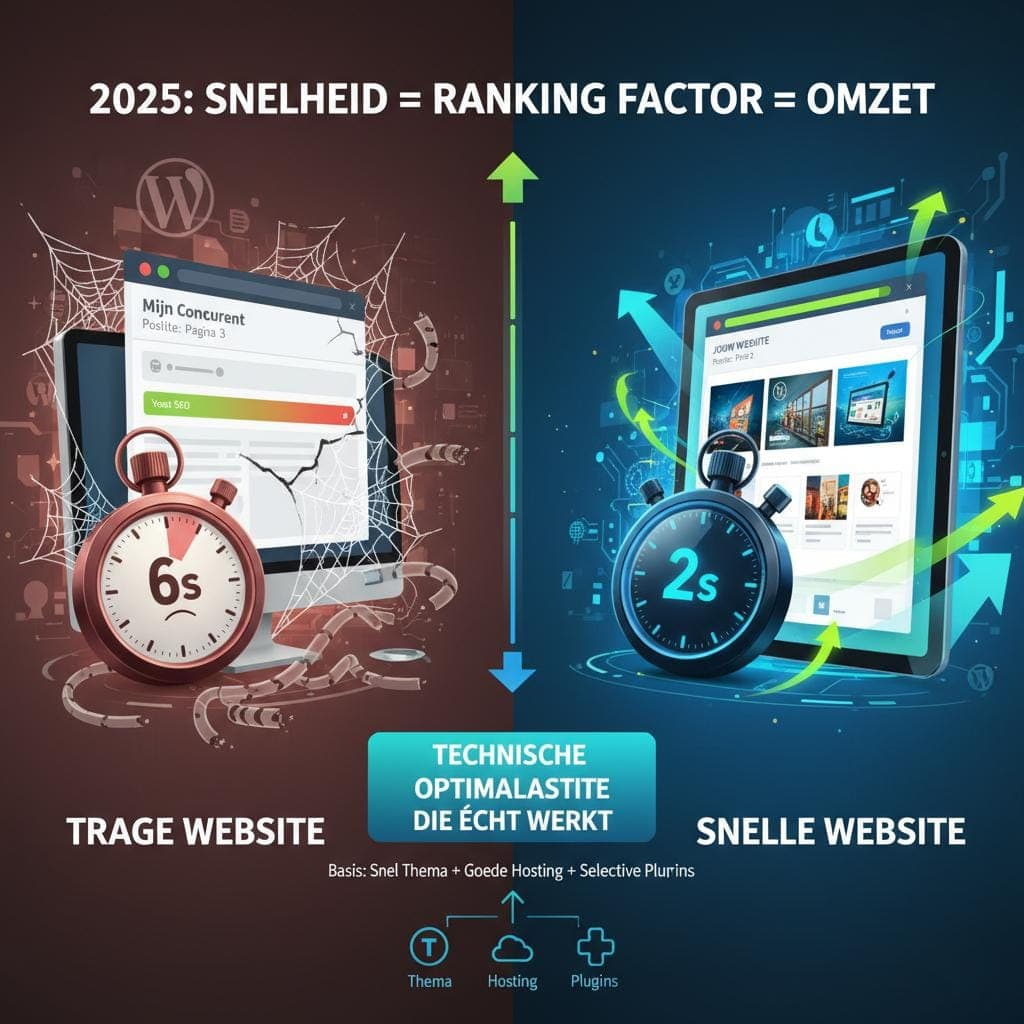 Een snelle WordPress website: technische optimalisatie die echt werkt