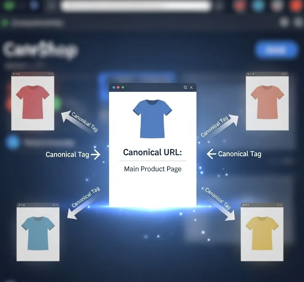 Canonical tags voor productvarianten: zo voorkom je duplicate content