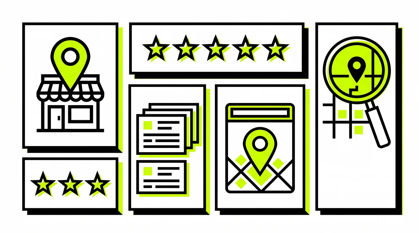 De bouwstenen van lokale SEO: Google Bedrijfsprofiel, reviews, NAP-consistentie, lokale landingspagina’s en lokale zoekwoorden