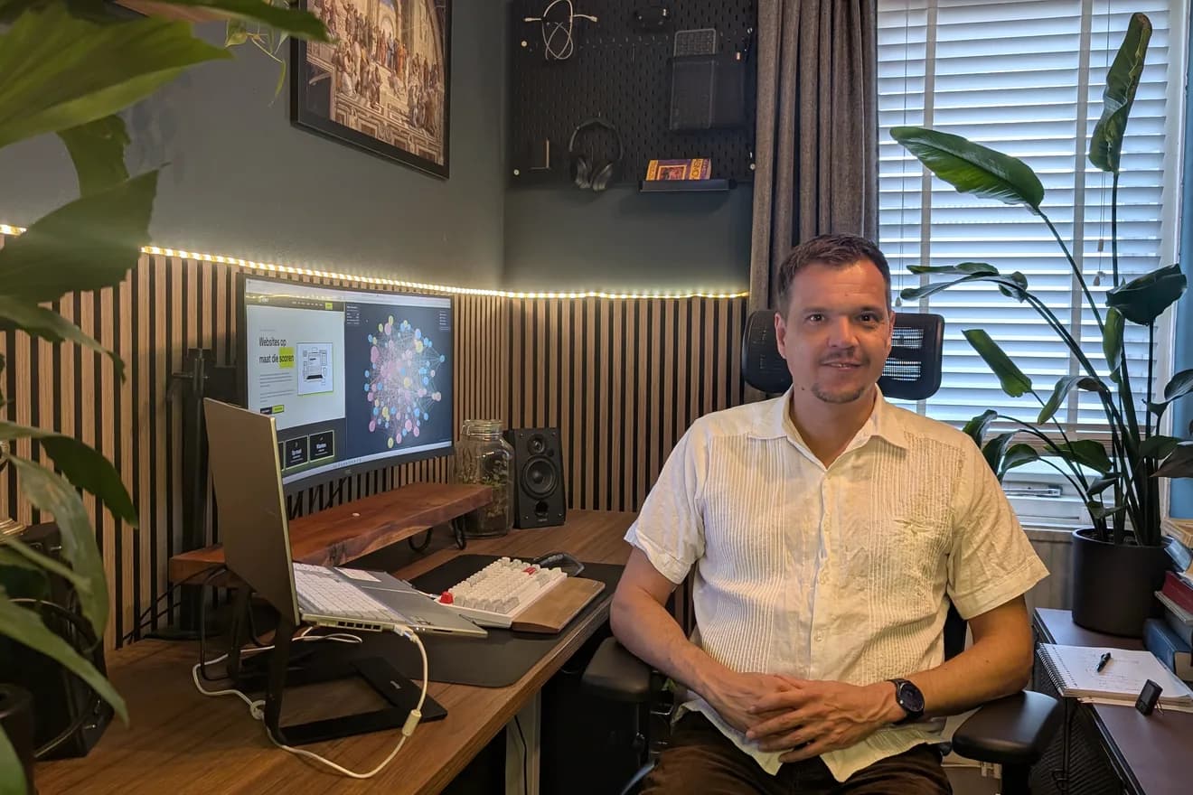 Roy van Vizibly bouwt websites voor makelaars