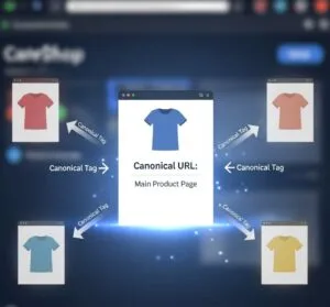 Canonical tags bij webshops