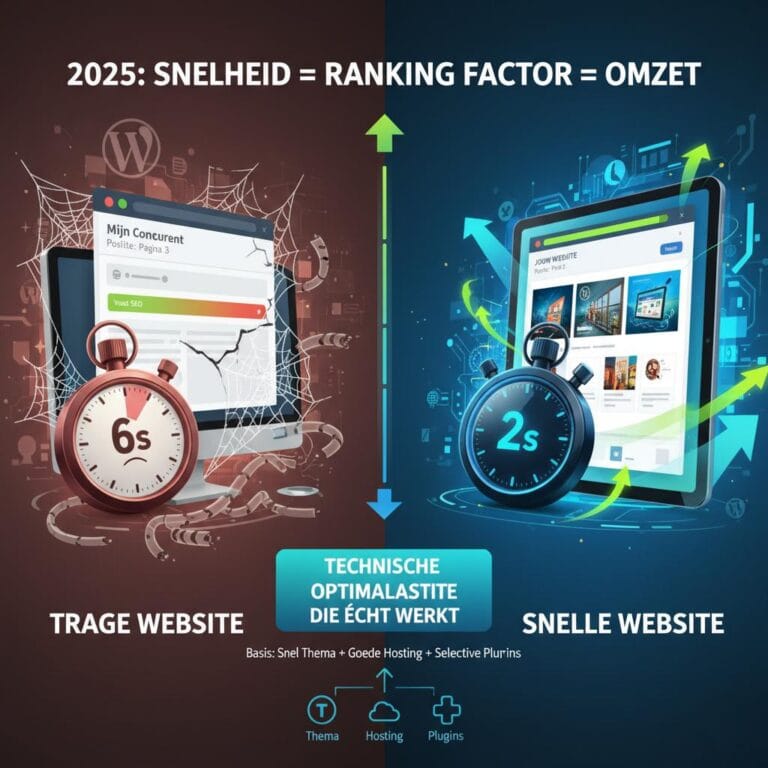 Vergelijking WordPress snelheid en prestaties